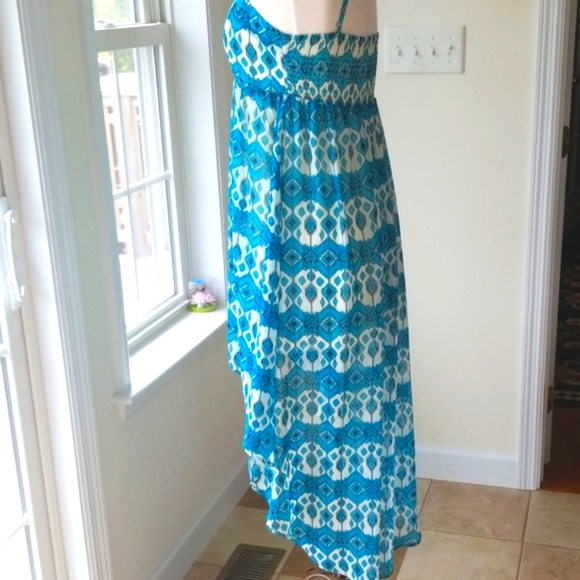 Summer  SALE🩷Forever 21 Hi Low Boho Print 🌛Dress🌜 - Picture 3 of 6